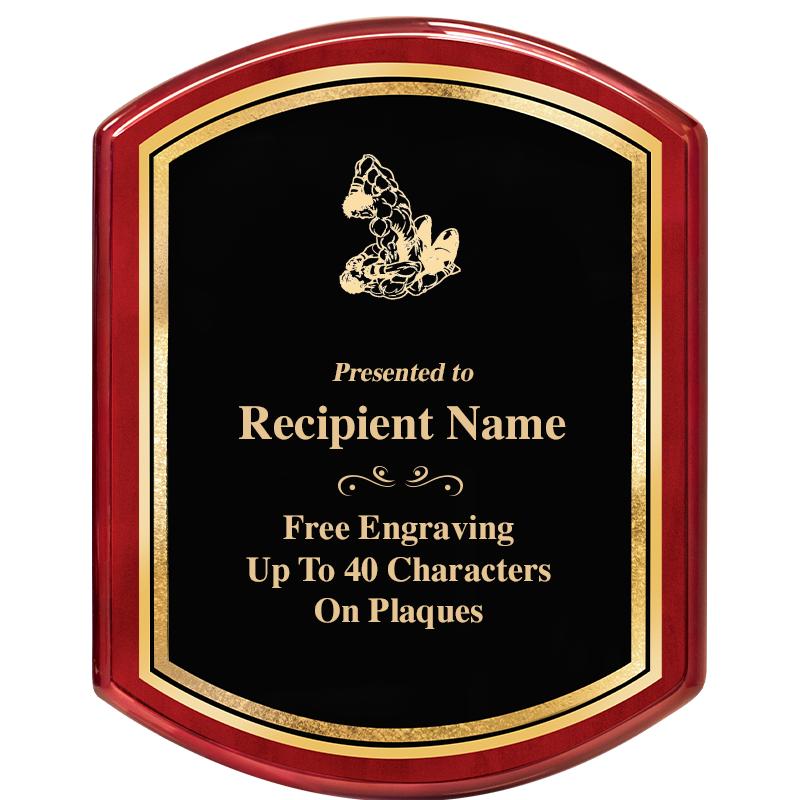 10.5X13.5 REGAL RNDED RSWD PLQ