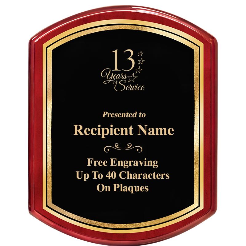 10.5X13.5 REGAL RNDED RSWD PLQ