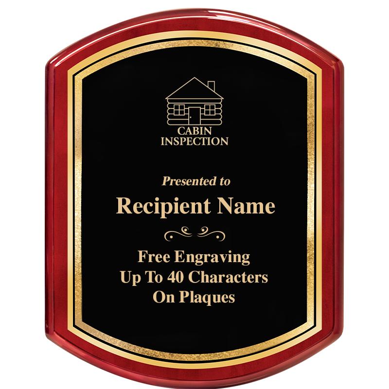 10.5X13.5 REGAL RNDED RSWD PLQ