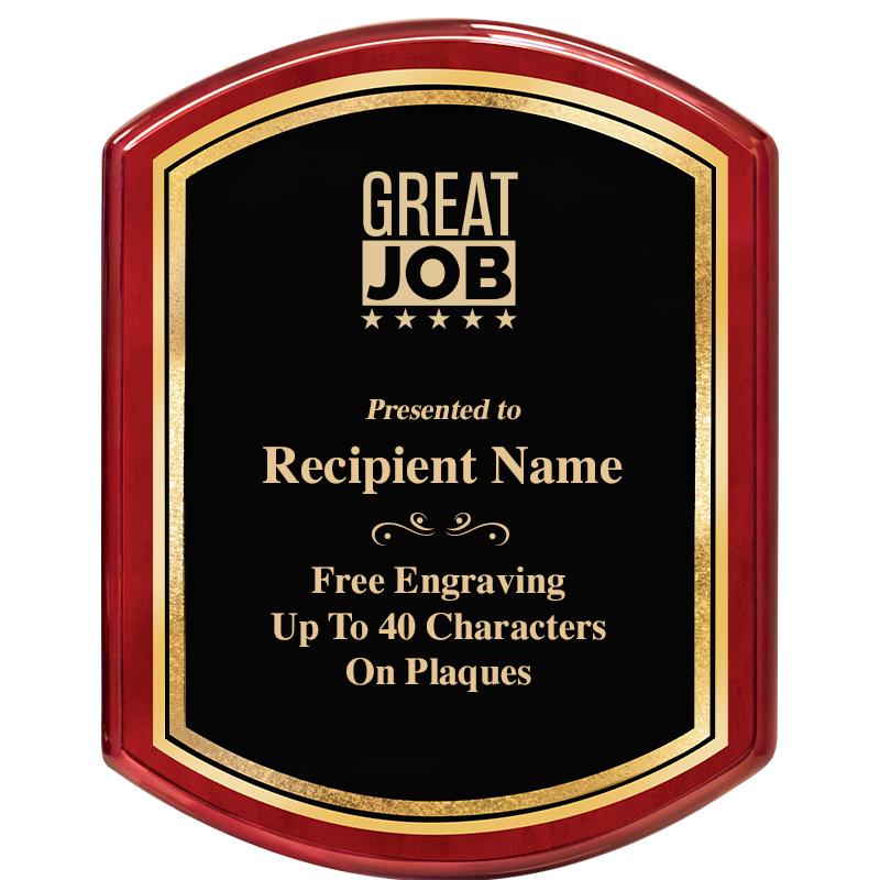 10.5X13.5 REGAL RNDED RSWD PLQ