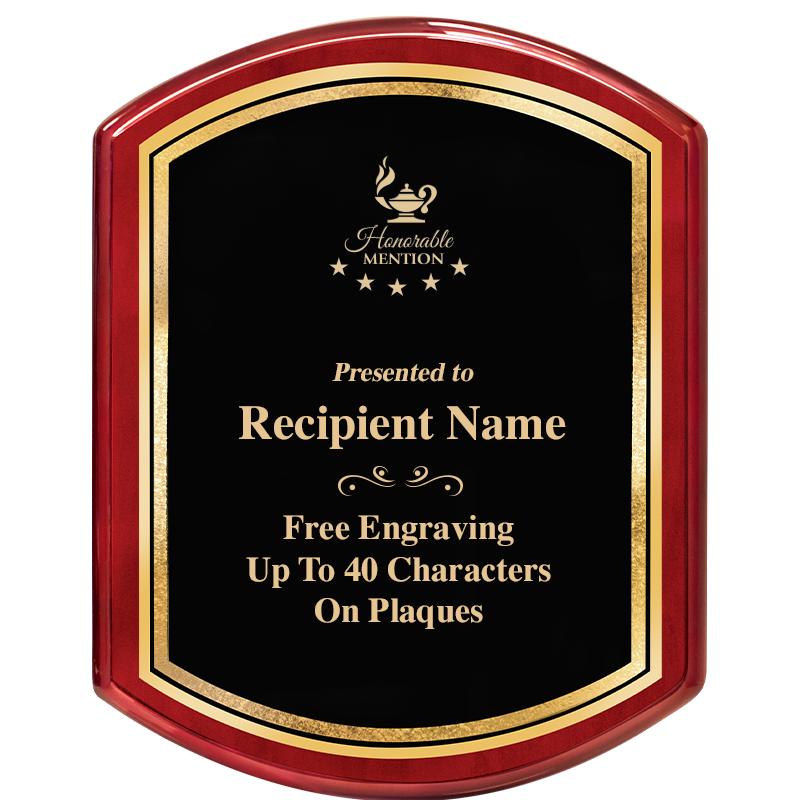 10.5X13.5 REGAL RNDED RSWD PLQ