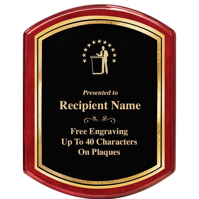 10.5X13.5 REGAL RNDED RSWD PLQ