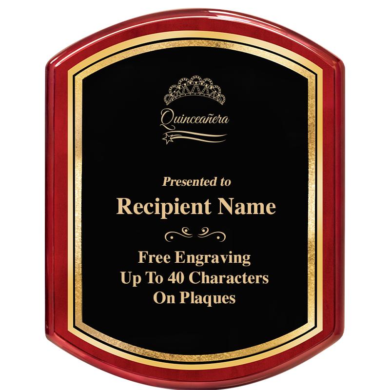 10.5X13.5 REGAL RNDED RSWD PLQ