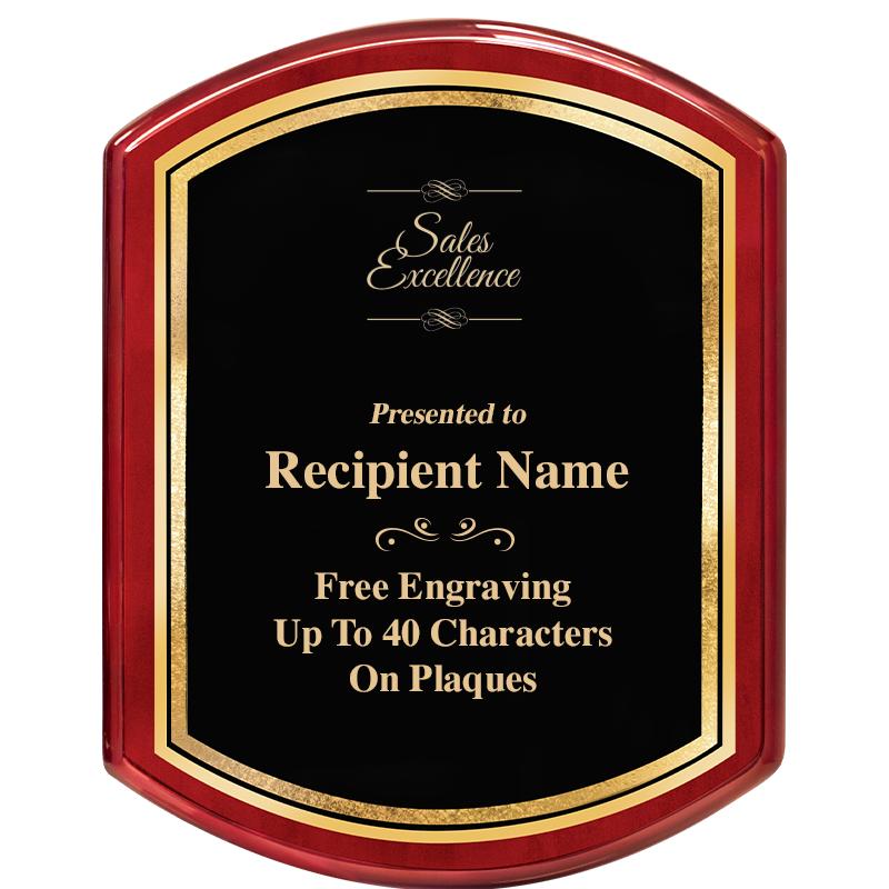 10.5X13.5 REGAL RNDED RSWD PLQ