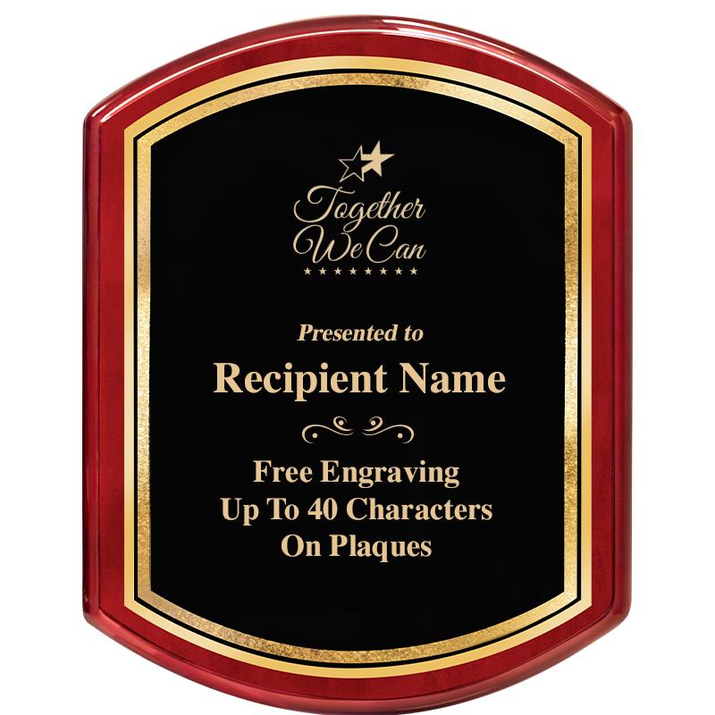 10.5X13.5 REGAL RNDED RSWD PLQ