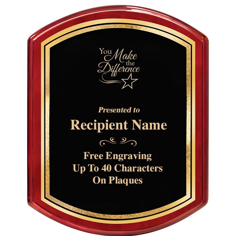 10.5X13.5 REGAL RNDED RSWD PLQ