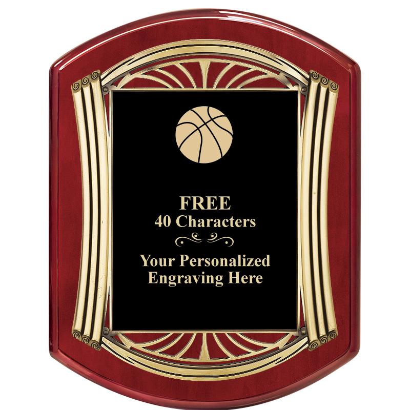 10.5X13.5 ROMAN RD RSWD W GLD