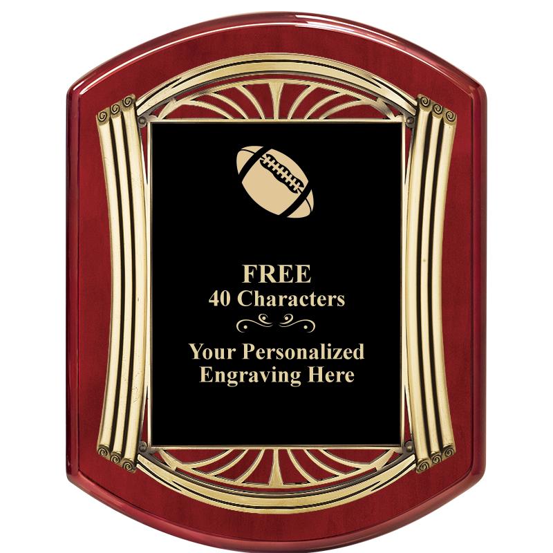 10.5X13.5 ROMAN RD RSWD W GLD