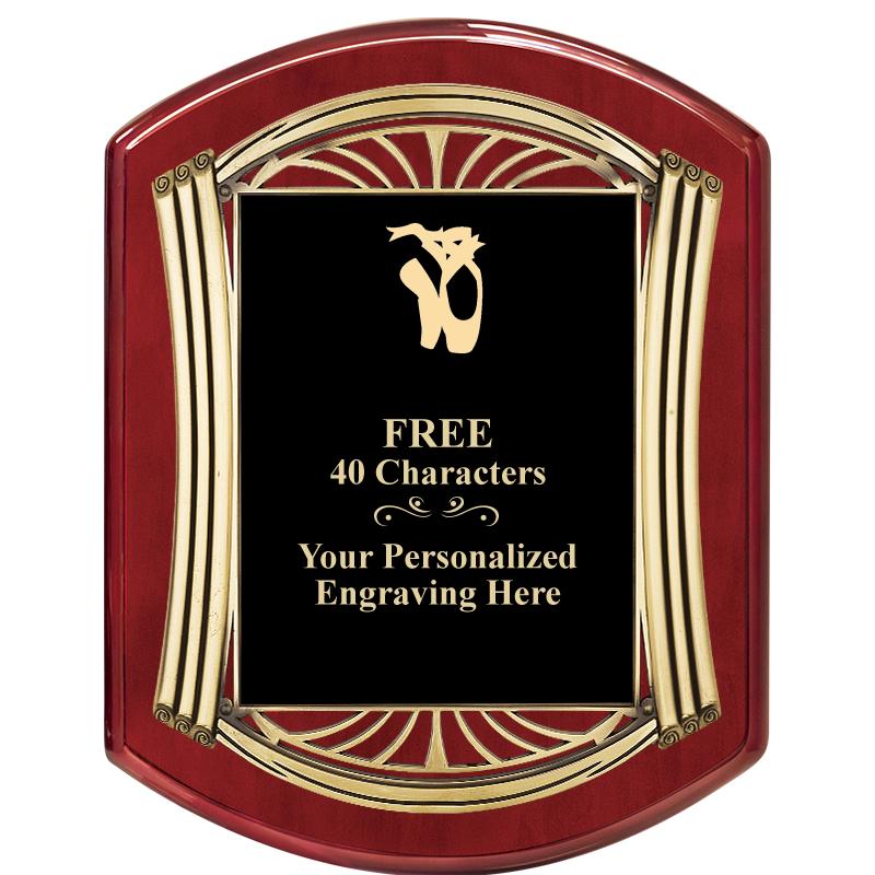 10.5X13.5 ROMAN RD RSWD W GLD