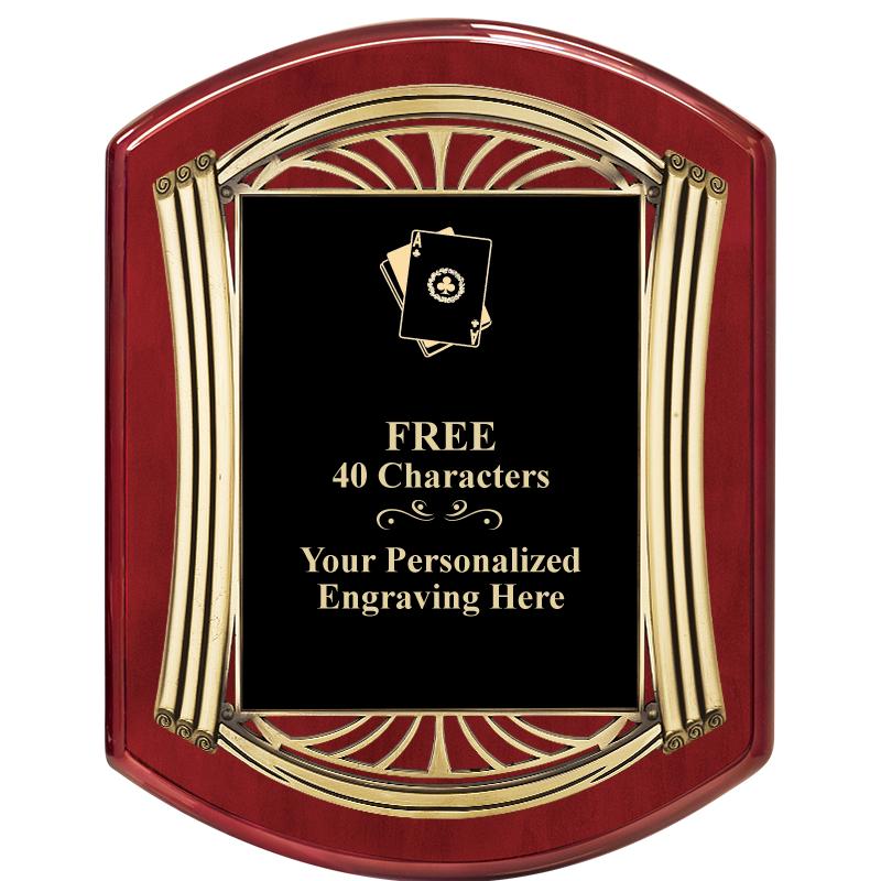 10.5X13.5 ROMAN RD RSWD W GLD