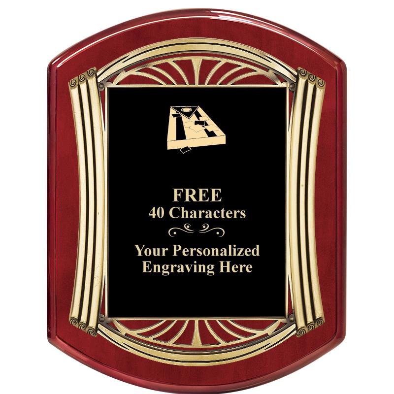 10.5X13.5 ROMAN RD RSWD W GLD