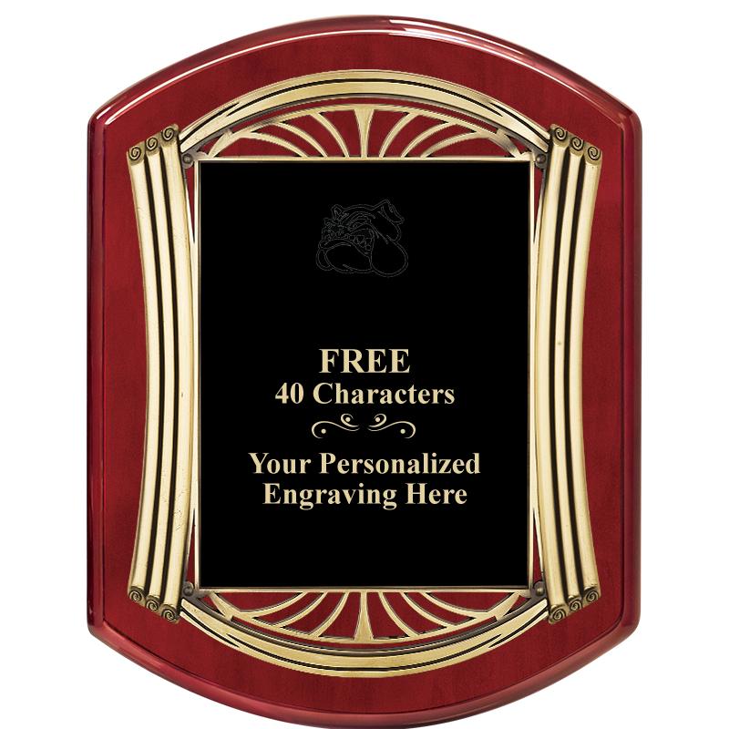 10.5X13.5 ROMAN RD RSWD W GLD