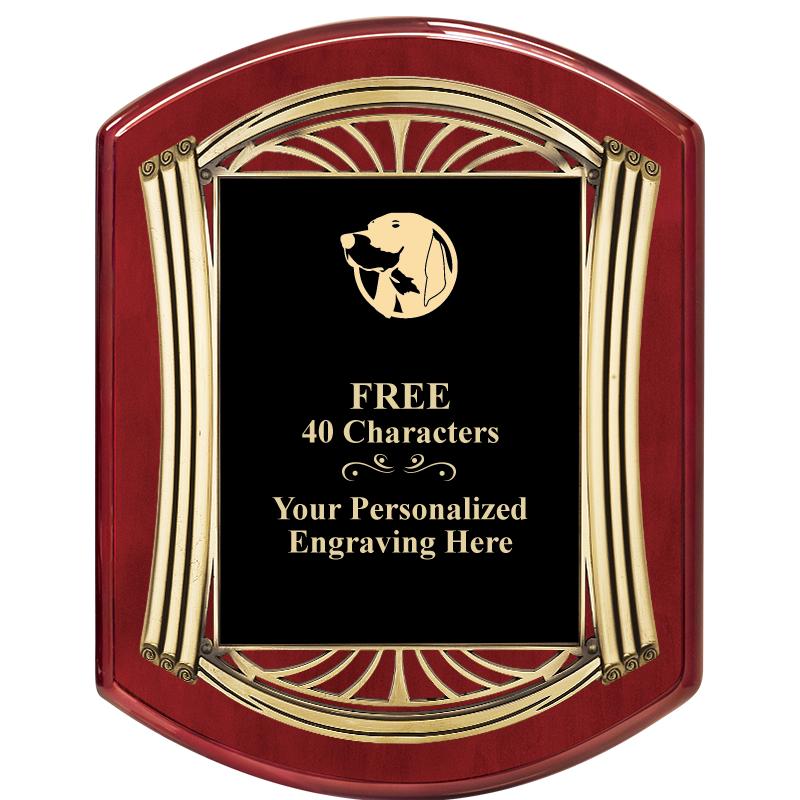 10.5X13.5 ROMAN RD RSWD W GLD