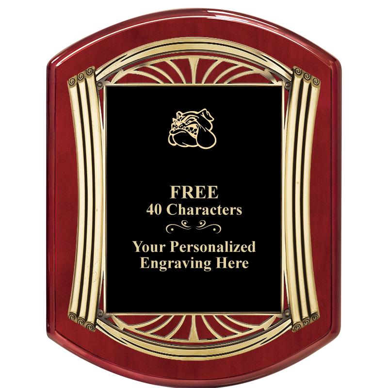 10.5X13.5 ROMAN RD RSWD W GLD