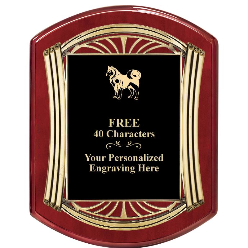 10.5X13.5 ROMAN RD RSWD W GLD