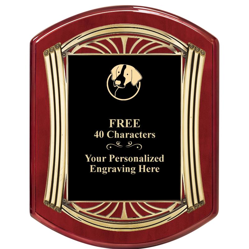 10.5X13.5 ROMAN RD RSWD W GLD