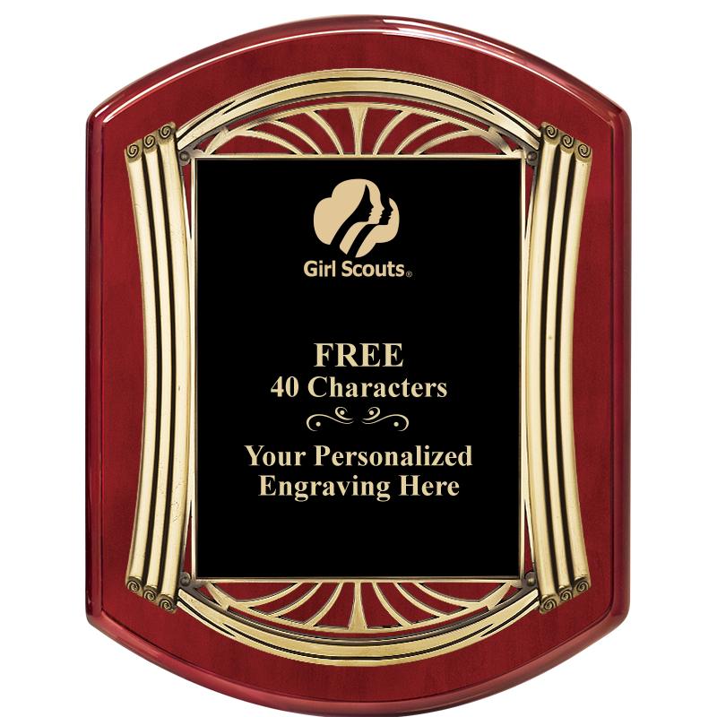 10.5X13.5 ROMAN RD RSWD W GLD