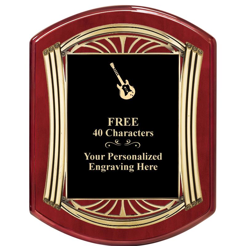 10.5X13.5 ROMAN RD RSWD W GLD