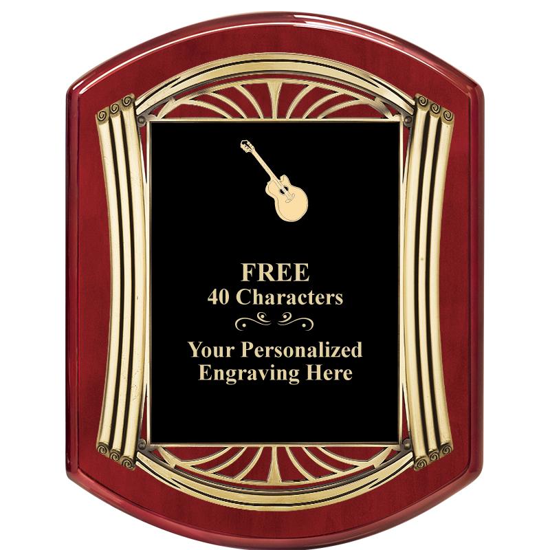 10.5X13.5 ROMAN RD RSWD W GLD