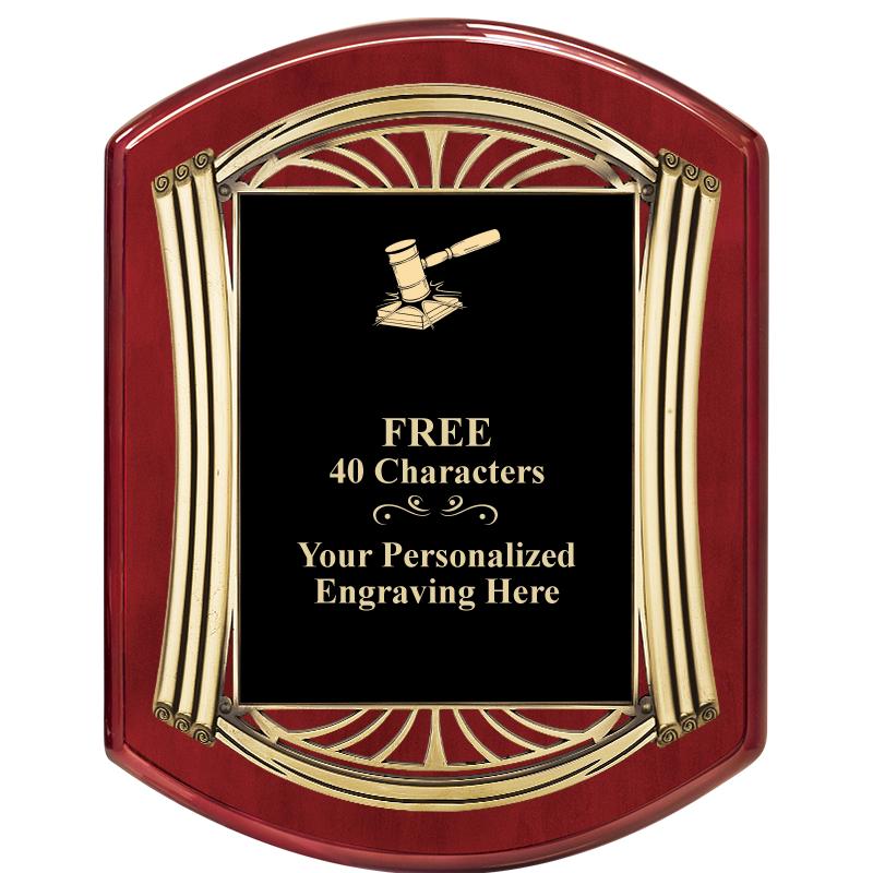 10.5X13.5 ROMAN RD RSWD W GLD