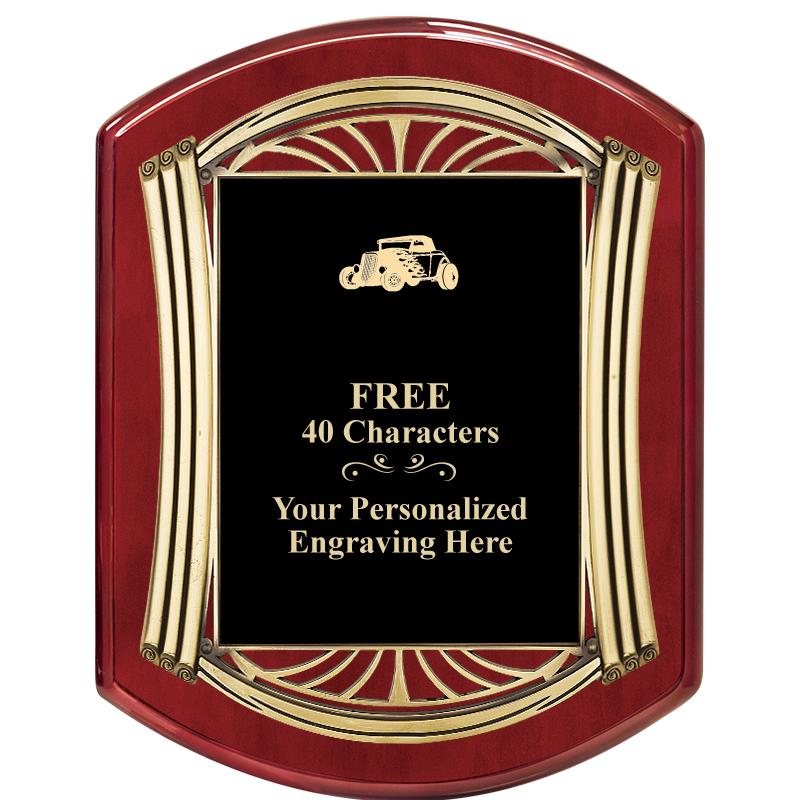 10.5X13.5 ROMAN RD RSWD W GLD