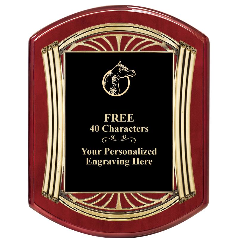 10.5X13.5 ROMAN RD RSWD W GLD