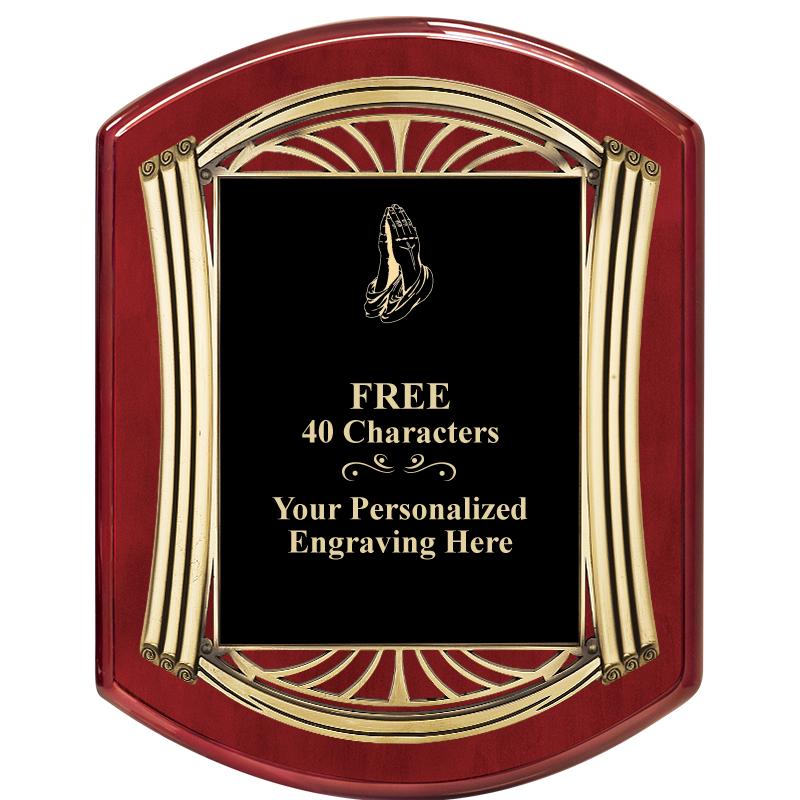 10.5X13.5 ROMAN RD RSWD W GLD