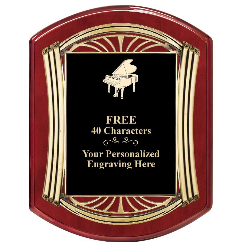 10.5X13.5 ROMAN RD RSWD W GLD