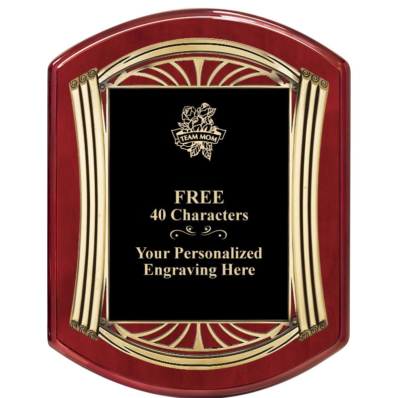 10.5X13.5 ROMAN RD RSWD W GLD