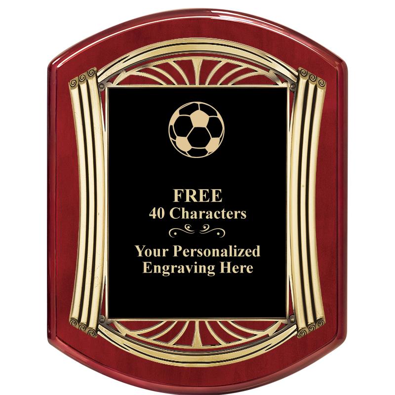 10.5X13.5 ROMAN RD RSWD W GLD