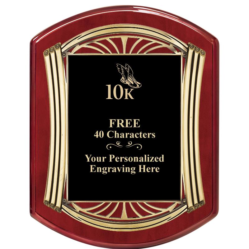 10.5X13.5 ROMAN RD RSWD W GLD