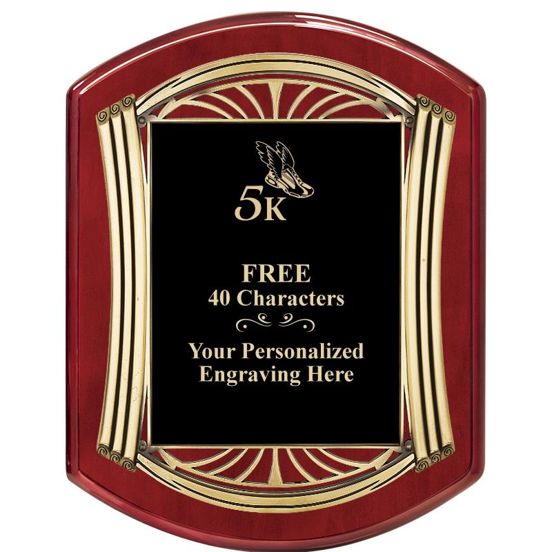 10.5X13.5 ROMAN RD RSWD W GLD