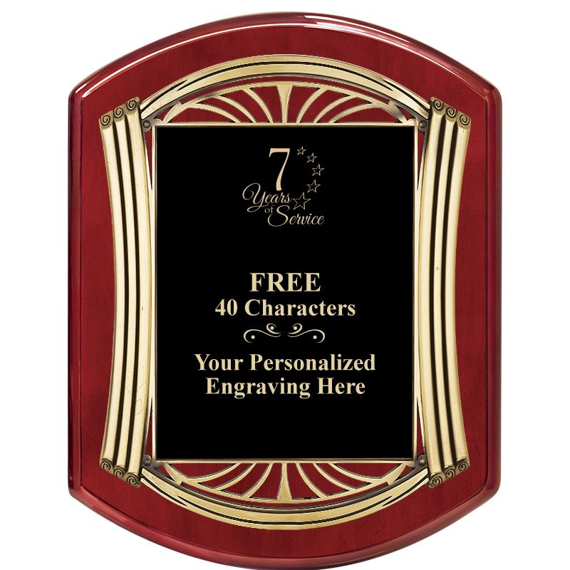 10.5X13.5 ROMAN RD RSWD W GLD