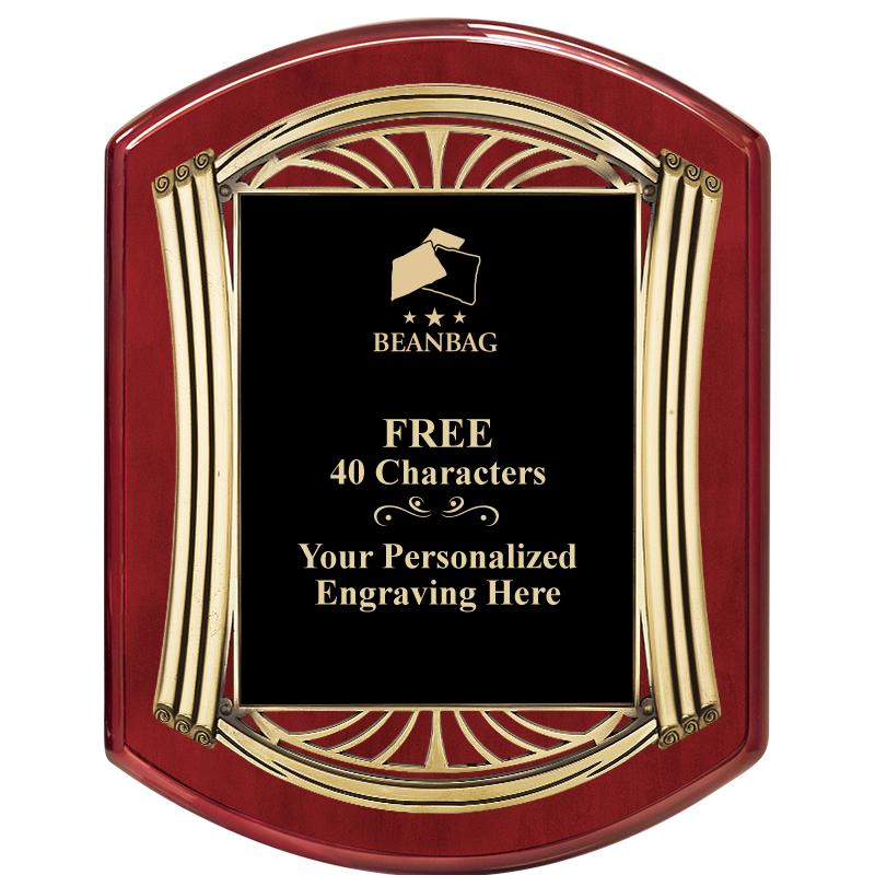 10.5X13.5 ROMAN RD RSWD W GLD