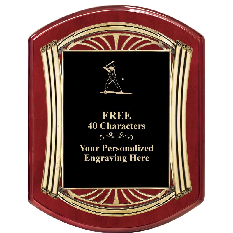 10.5X13.5 ROMAN RD RSWD W GLD