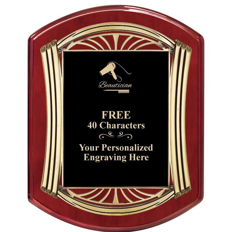 10.5X13.5 ROMAN RD RSWD W GLD