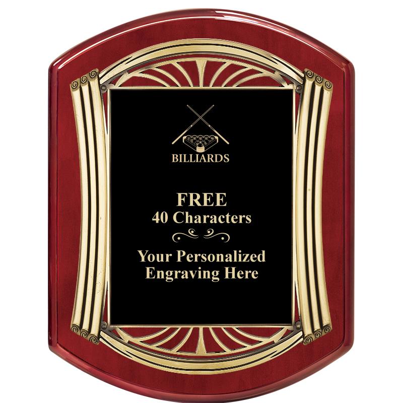 10.5X13.5 ROMAN RD RSWD W GLD