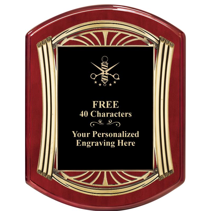 10.5X13.5 ROMAN RD RSWD W GLD