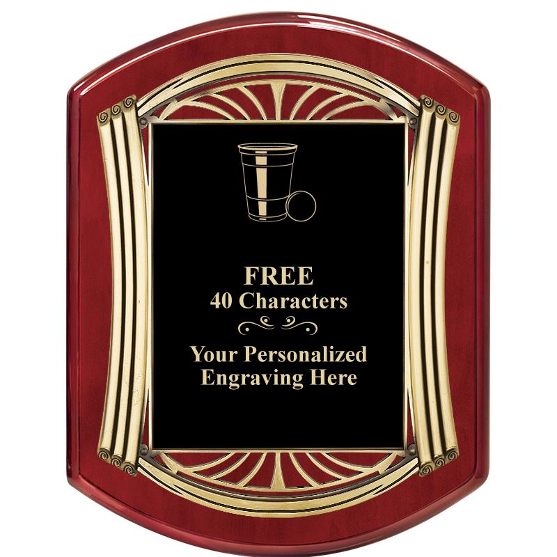 10.5X13.5 ROMAN RD RSWD W GLD