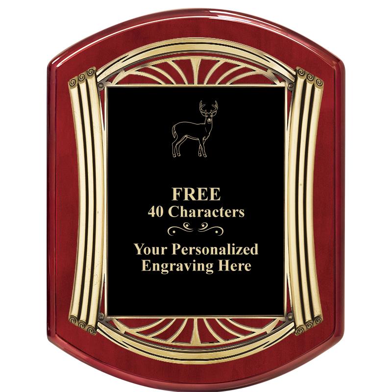 10.5X13.5 ROMAN RD RSWD W GLD