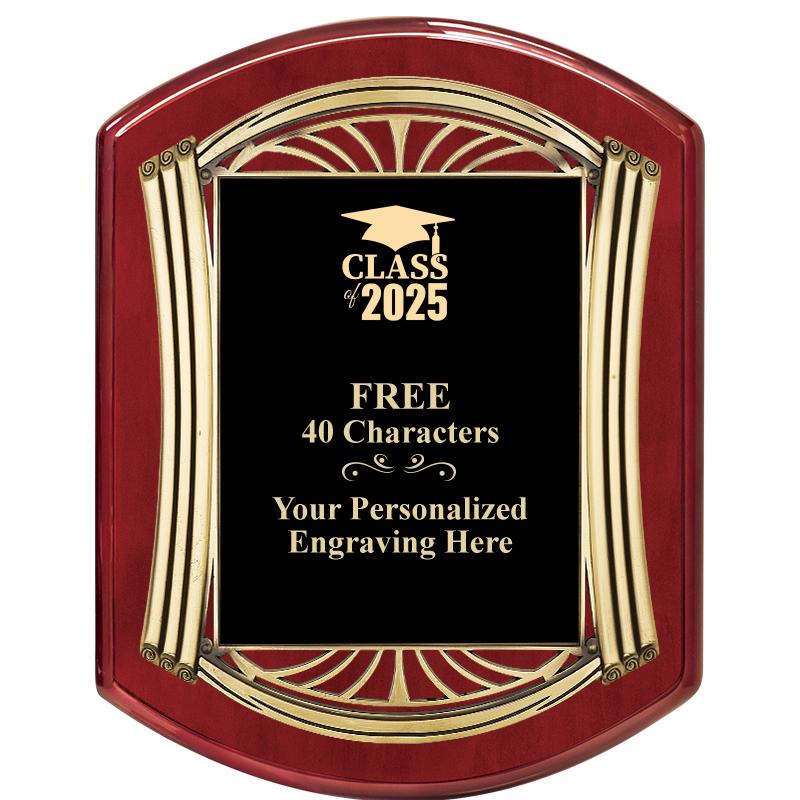 10.5X13.5 ROMAN RD RSWD W GLD