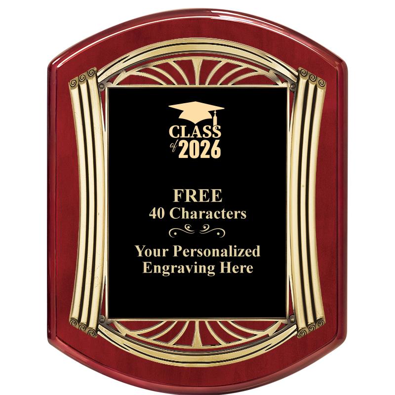 10.5X13.5 ROMAN RD RSWD W GLD