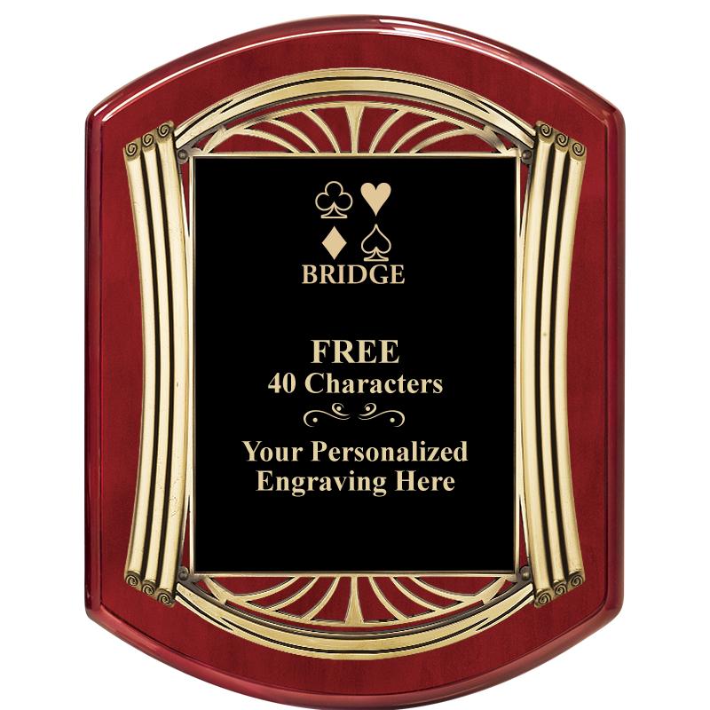 10.5X13.5 ROMAN RD RSWD W GLD