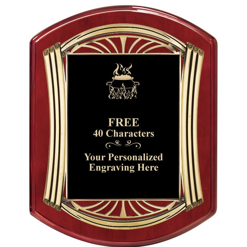 10.5X13.5 ROMAN RD RSWD W GLD