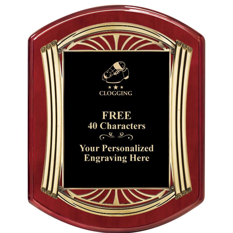 10.5X13.5 ROMAN RD RSWD W GLD