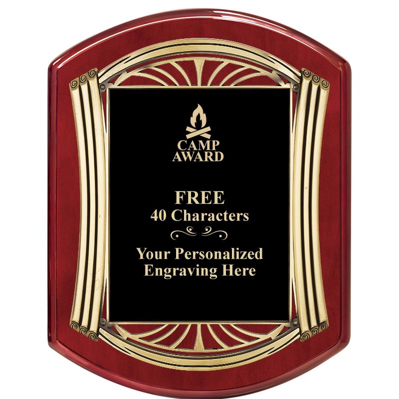 10.5X13.5 ROMAN RD RSWD W GLD