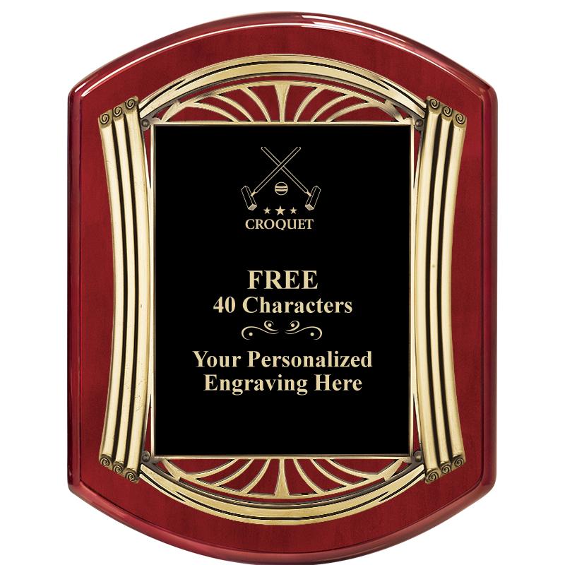 10.5X13.5 ROMAN RD RSWD W GLD