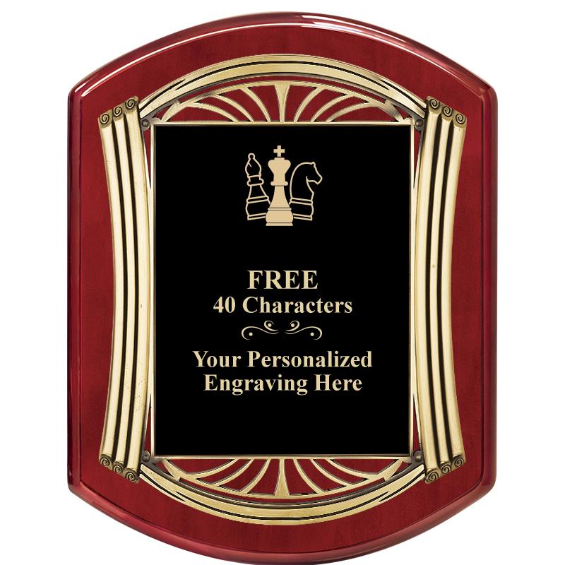 10.5X13.5 ROMAN RD RSWD W GLD