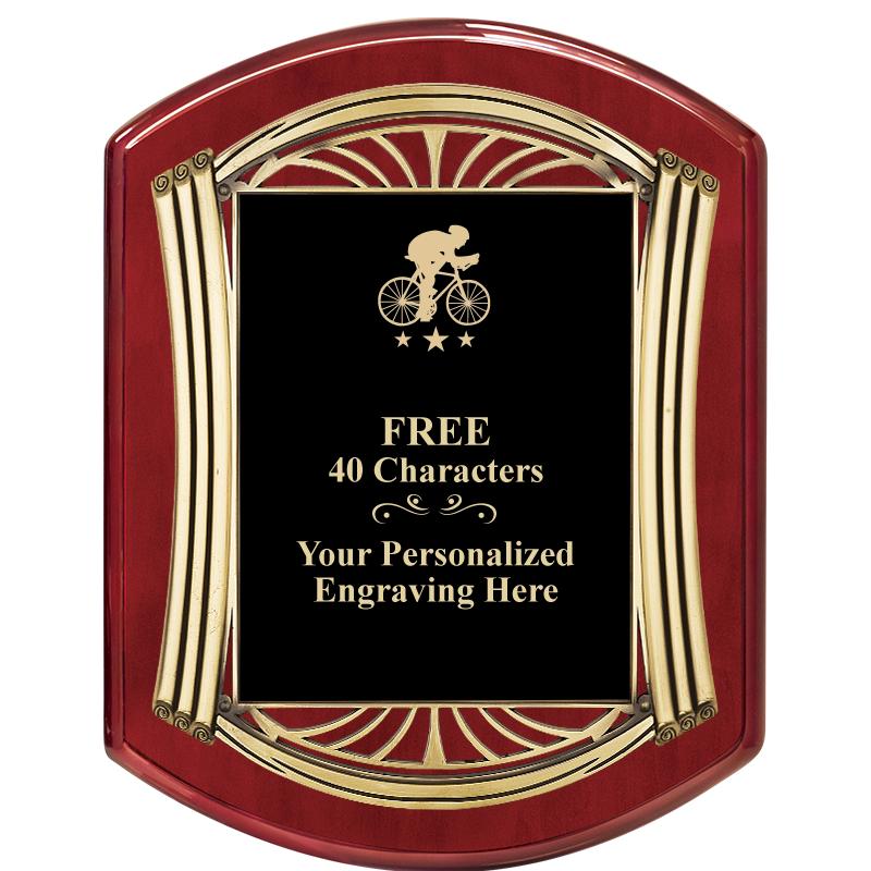 10.5X13.5 ROMAN RD RSWD W GLD