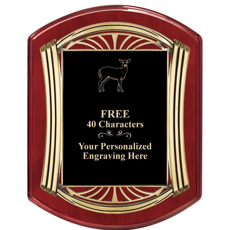 10.5X13.5 ROMAN RD RSWD W GLD